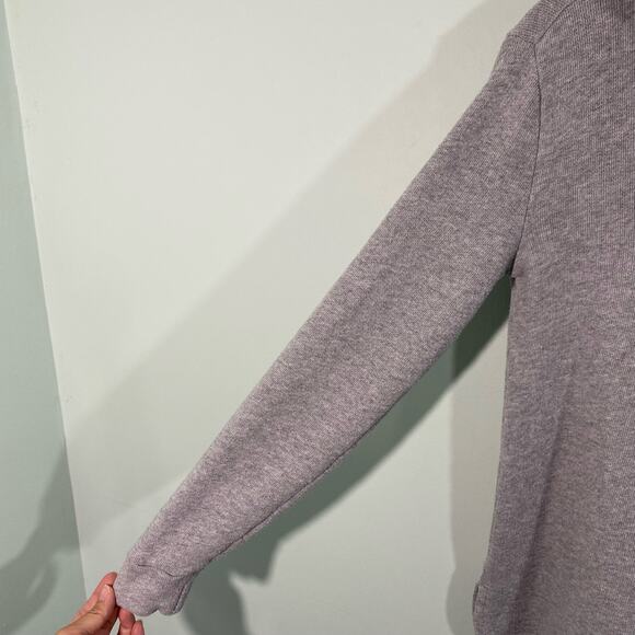 Michael Kors Women's Grey Lightweight Rhinestone "MK" Hoodie Size XS - Picture 9 of 10